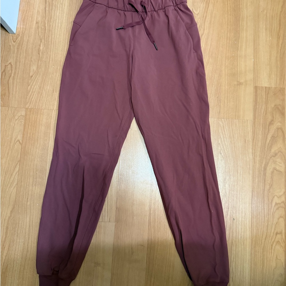 lululemon athletica Maroon Jogger Pants